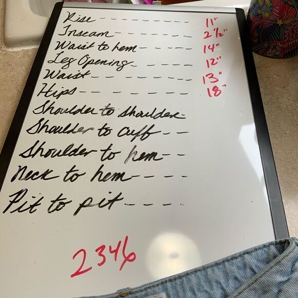 TOPSHOP light wash denim high waisted shorts size 4 - Picture 7 of 7